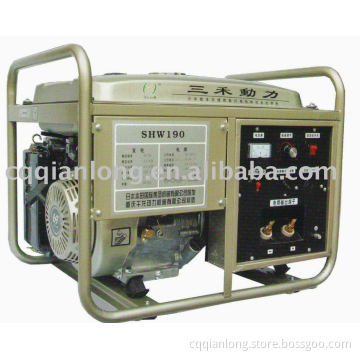 gasoline welder generator set